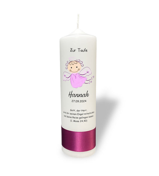 Taufkerze: Himmlischer Schutzengel