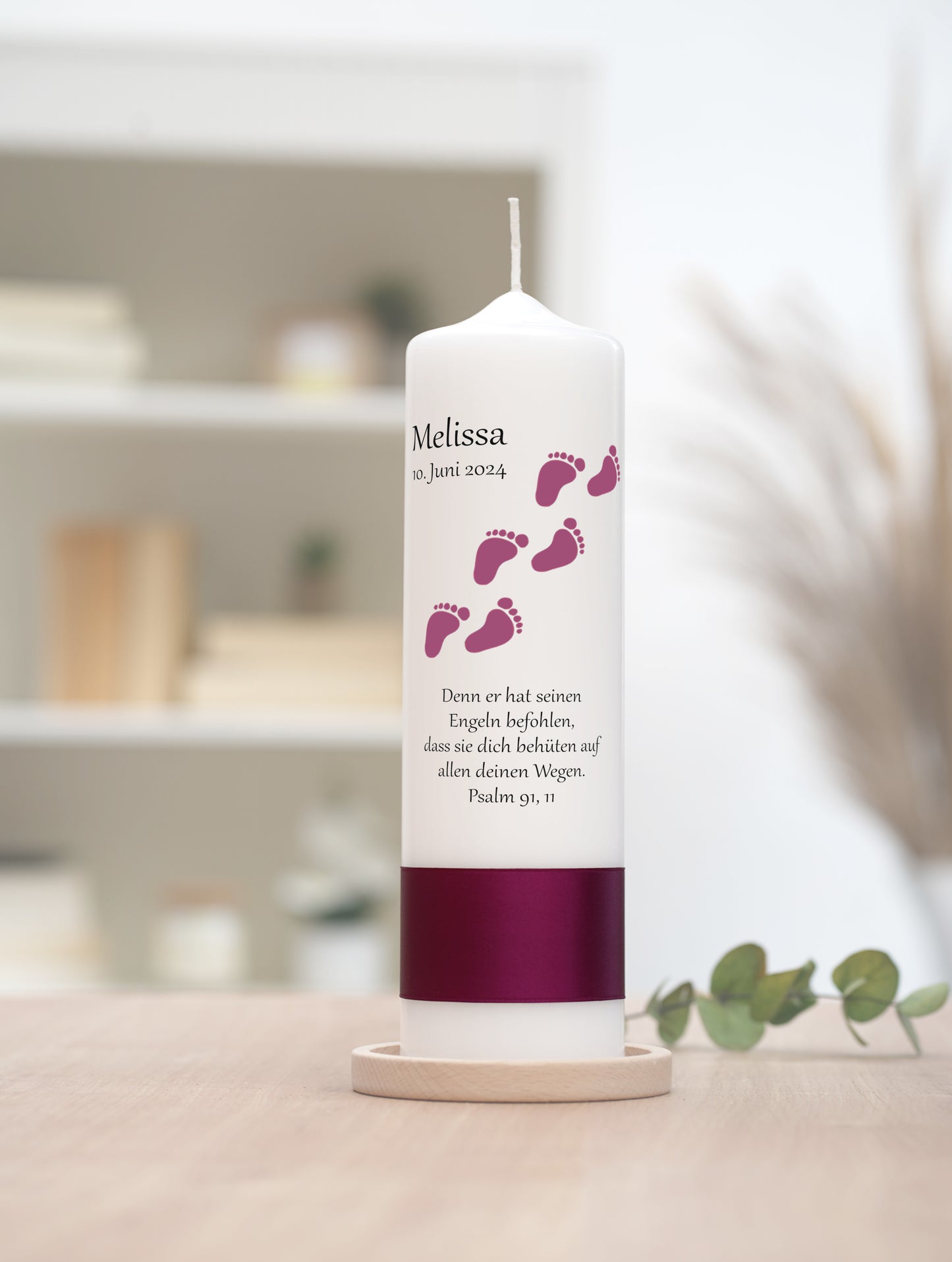 Taufkerze: Erste Schritte im Licht