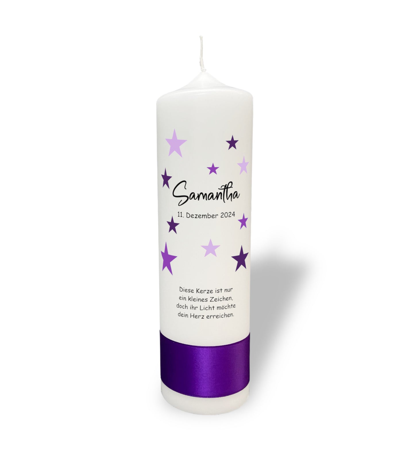 Taufkerze: Sternenflüsterer