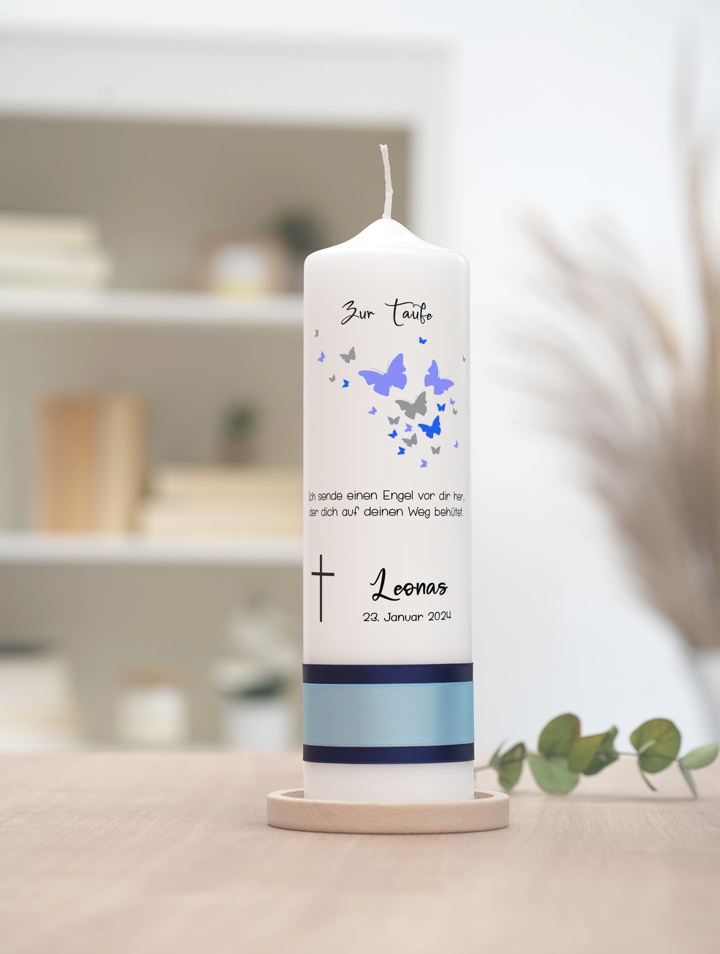 Taufkerze: Himmelshoffnung
