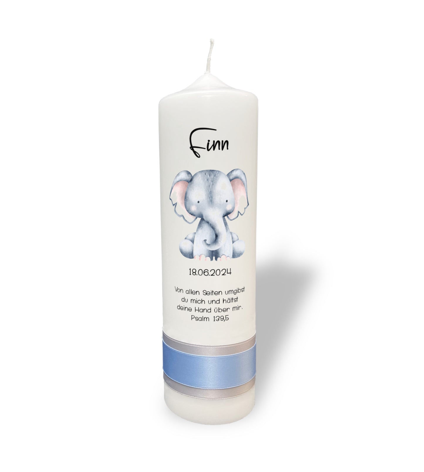 Taufkerze: Sanfter Riese