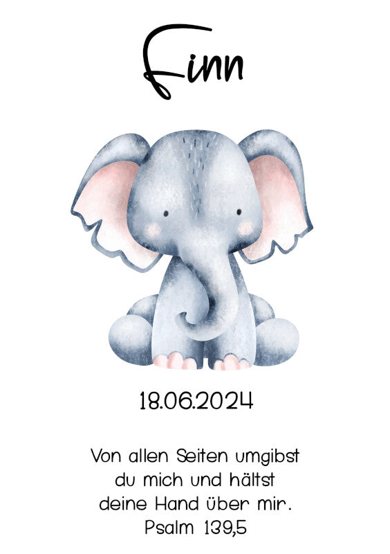 Taufkerze: Sanfter Riese