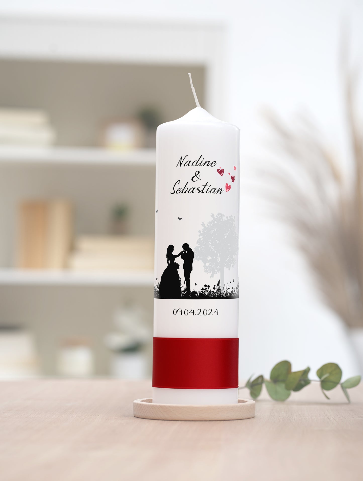 Hochzeitskerze Der Zauber der ewigen Liebe