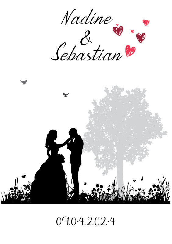 Hochzeitskerze Der Zauber der ewigen Liebe