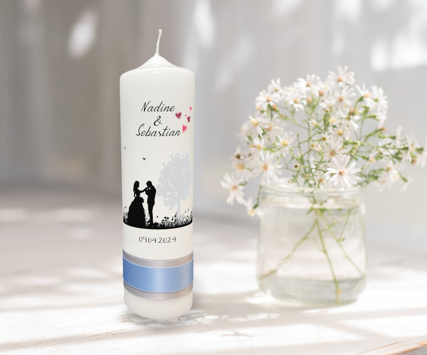 Hochzeitskerze Der Zauber der ewigen Liebe